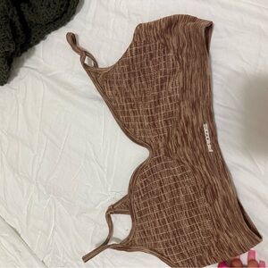 Heart shaped sports bra